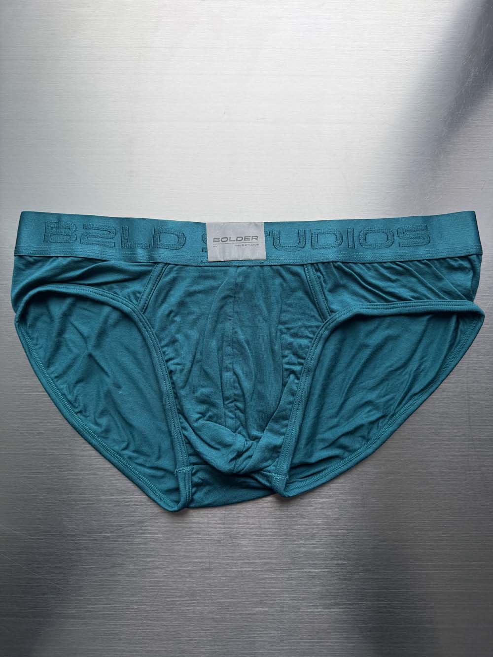 Q.A SALE - BOLDER BRIEF - TEAL - SIZE XL - A12