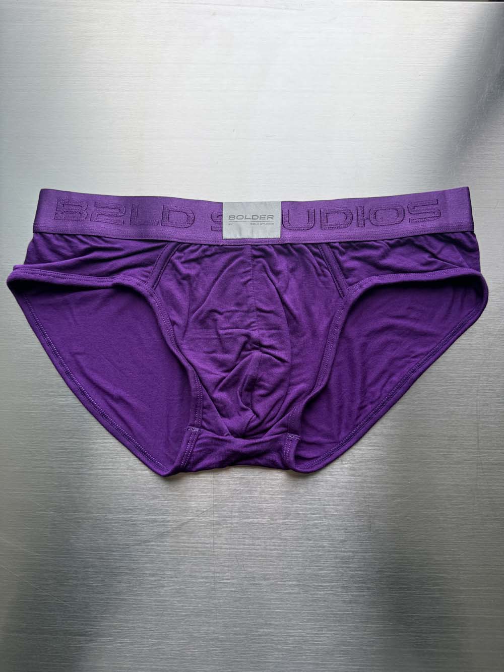 Q.A SALE - BOLDER BRIEF - VIOLET - SIZE L - A15
