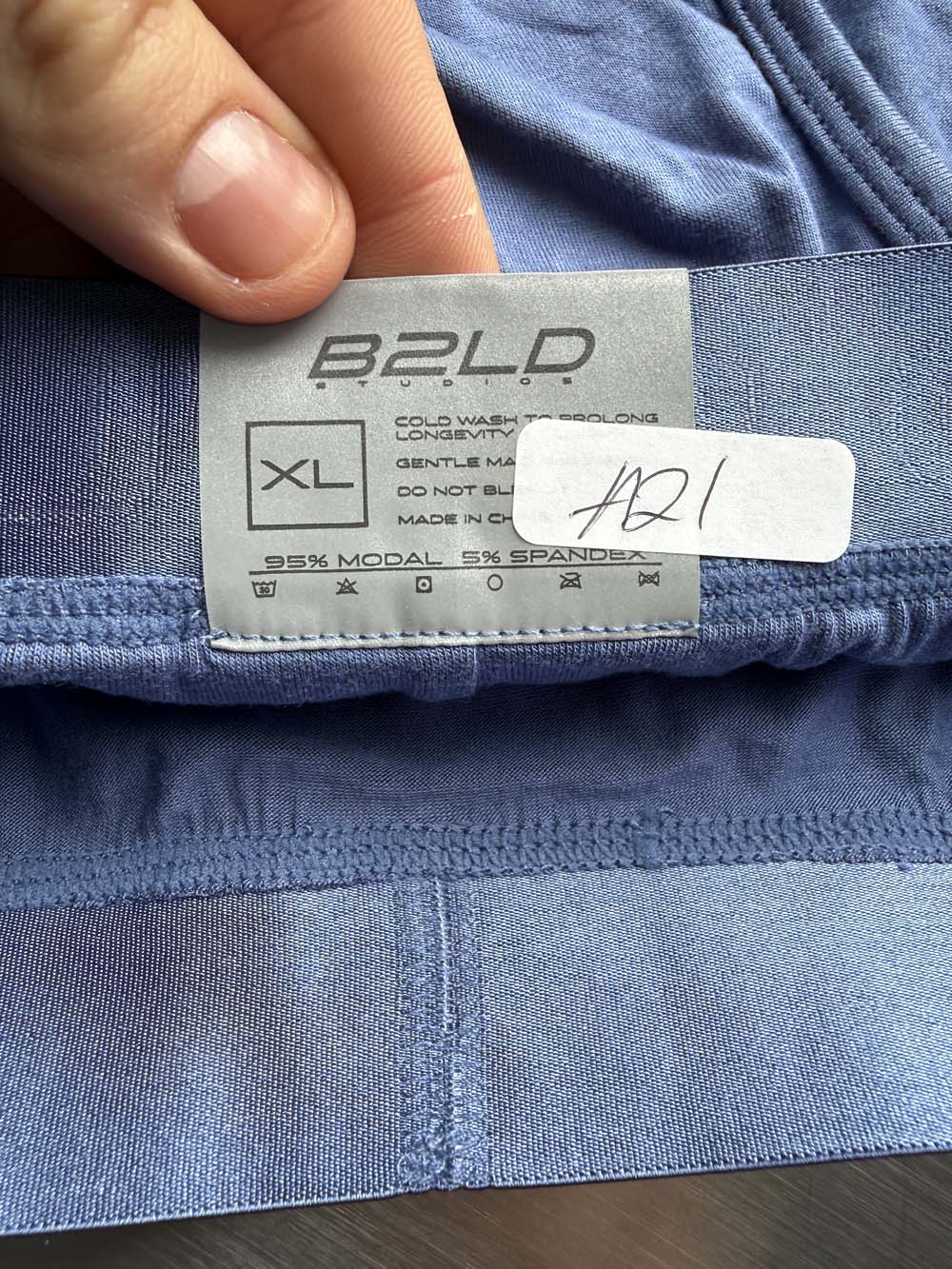 Q.A SALE - BOLDER BRIEF - LIGHTNING - SIZE XL - A21