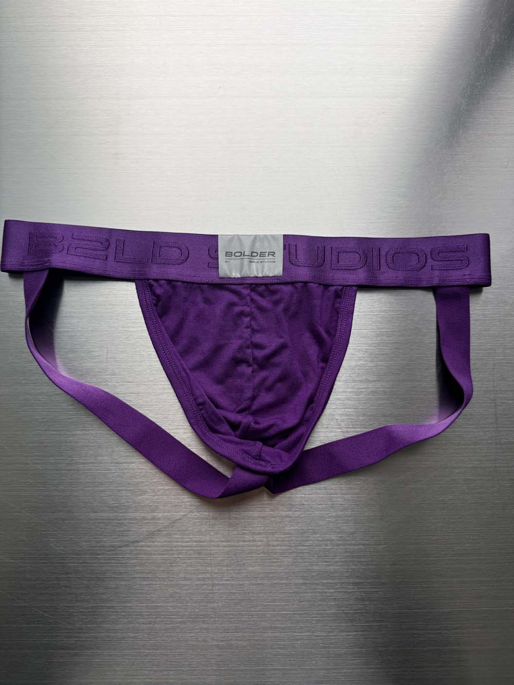 Q.A SALE - BOLDER JOCKSTRAP - VIOLET - SIZE L - A34
