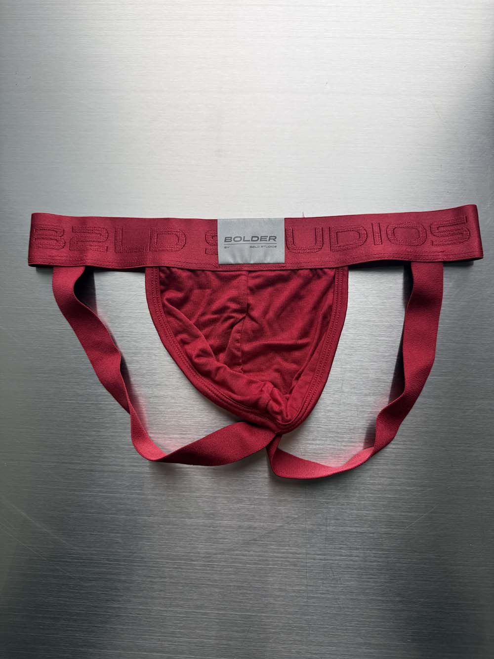 Q.A SALE - BOLDER JOCKSTRAP - CRIMSON - SIZE S - A37