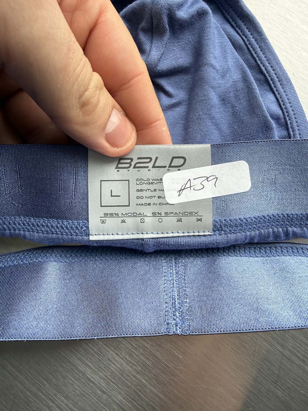 Q.A SALE - BOLDER JOCKSTRAP - LIGHTNING - SIZE L - A39