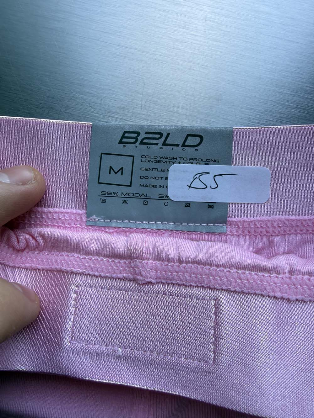 Q.A SALE - PSTL TRUNK - PINK - SIZE M - B5