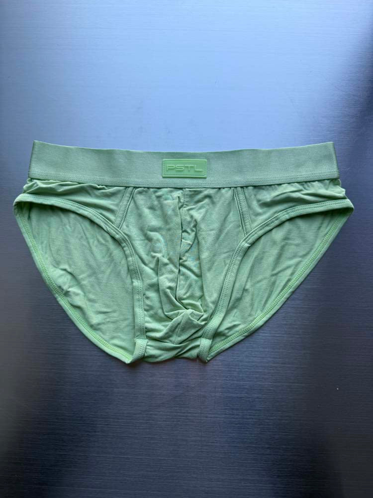 Q.A SALE - PSTL BRIEF - GREEN - SIZE S - B20