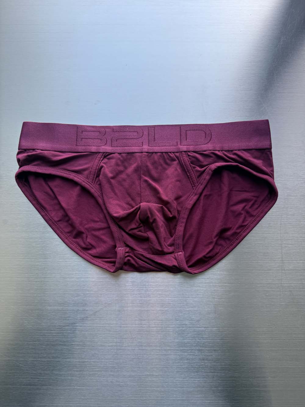 Q.A SALE - FORTE BRIEF - MAROON - SIZE XS - G13