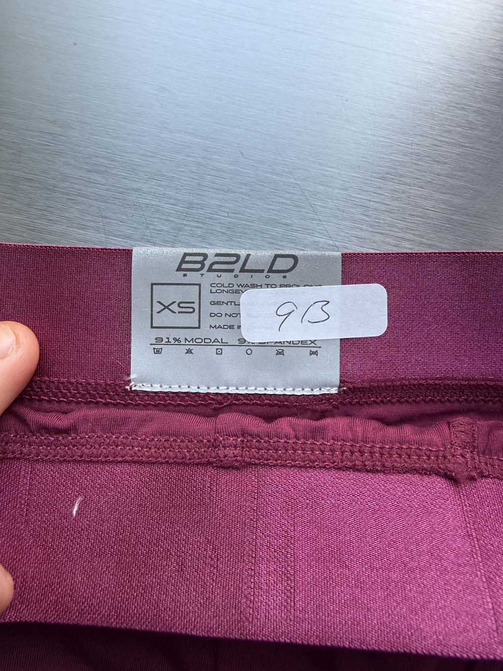 Q.A SALE - FORTE BRIEF - MAROON - SIZE XS - G13