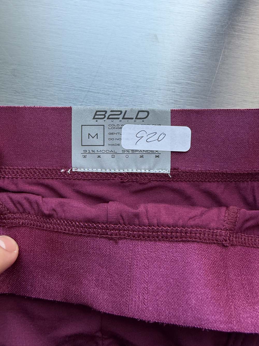 Q.A SALE - FORTE BRIEF - MAROON - SIZE M - G20