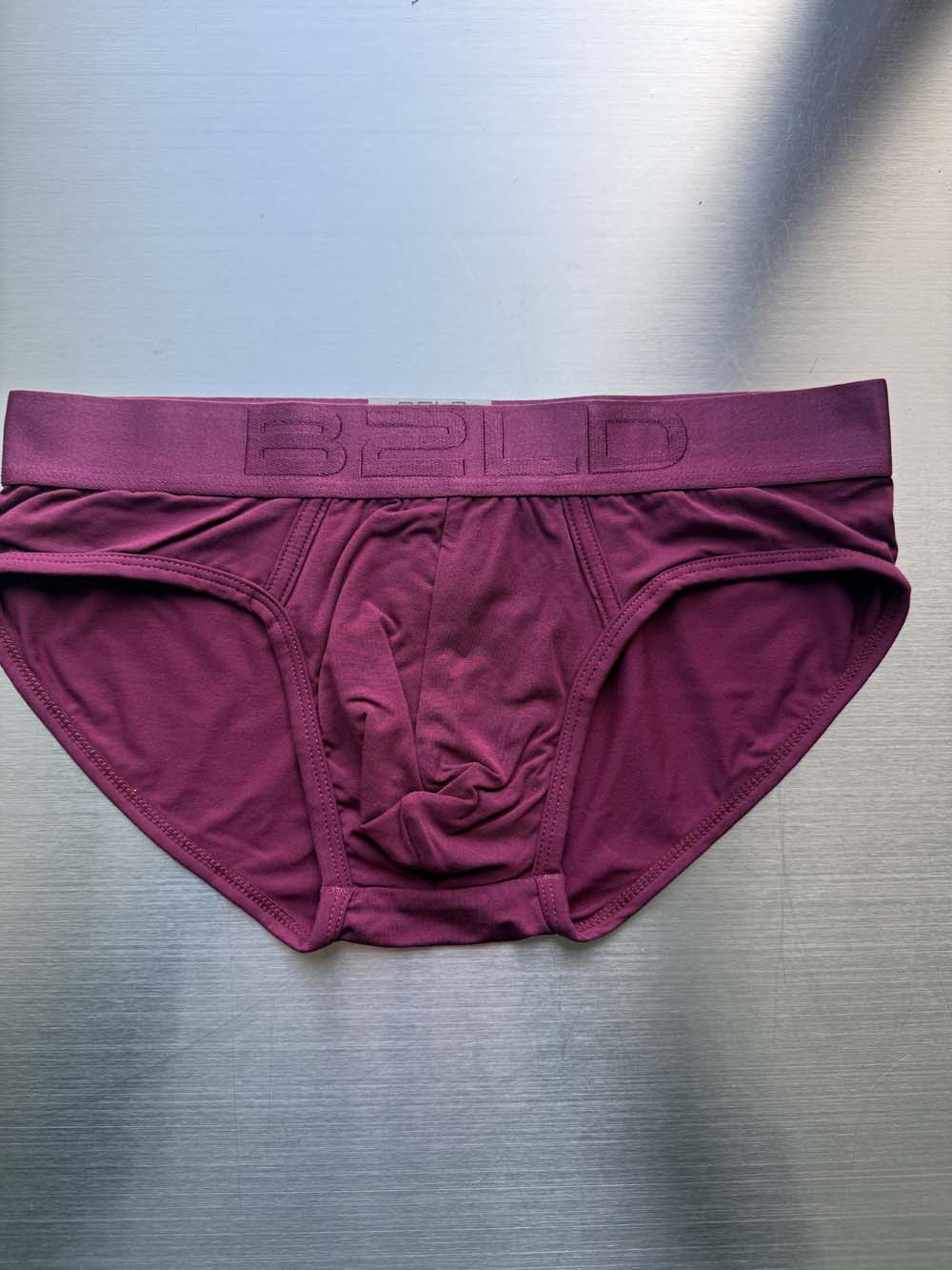 Q.A SALE - FORTE BRIEF - MAROON - SIZE M - G22