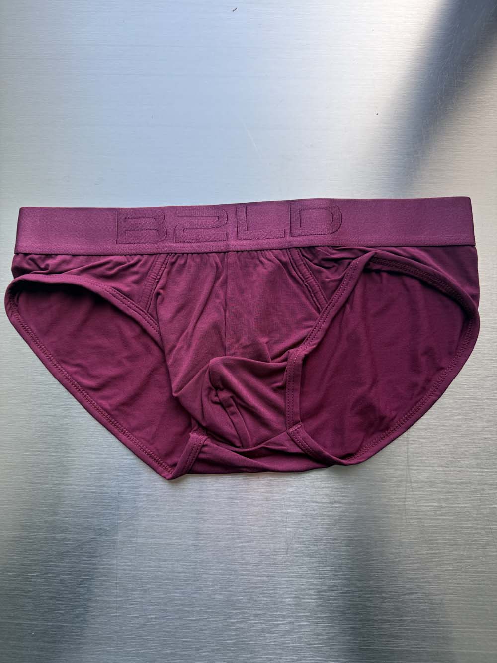 Q.A SALE - FORTE BRIEF - MAROON - SIZE M - G23
