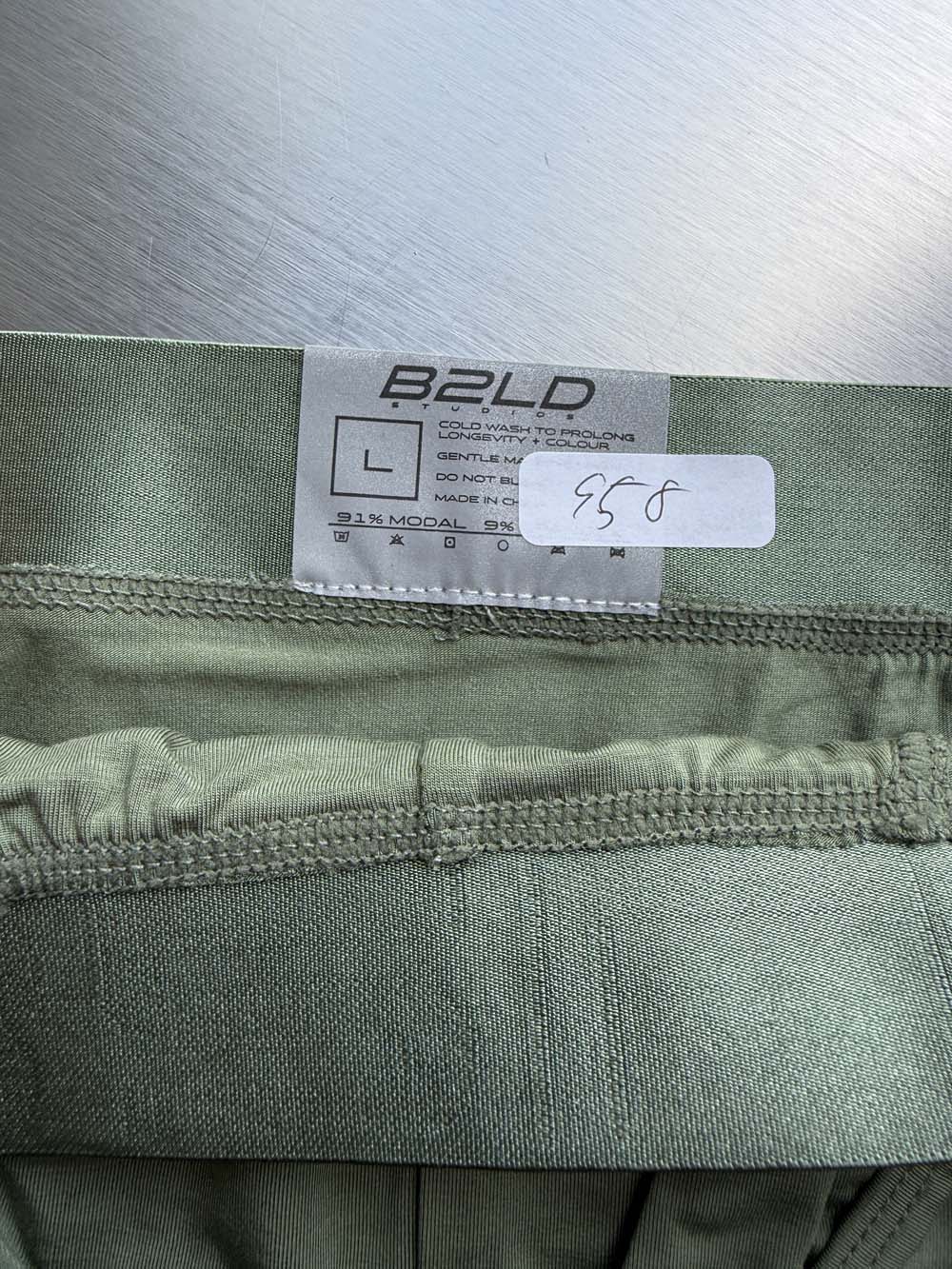 Q.A SALE - FORTE BRIEF - MOSS - SIZE L - G58
