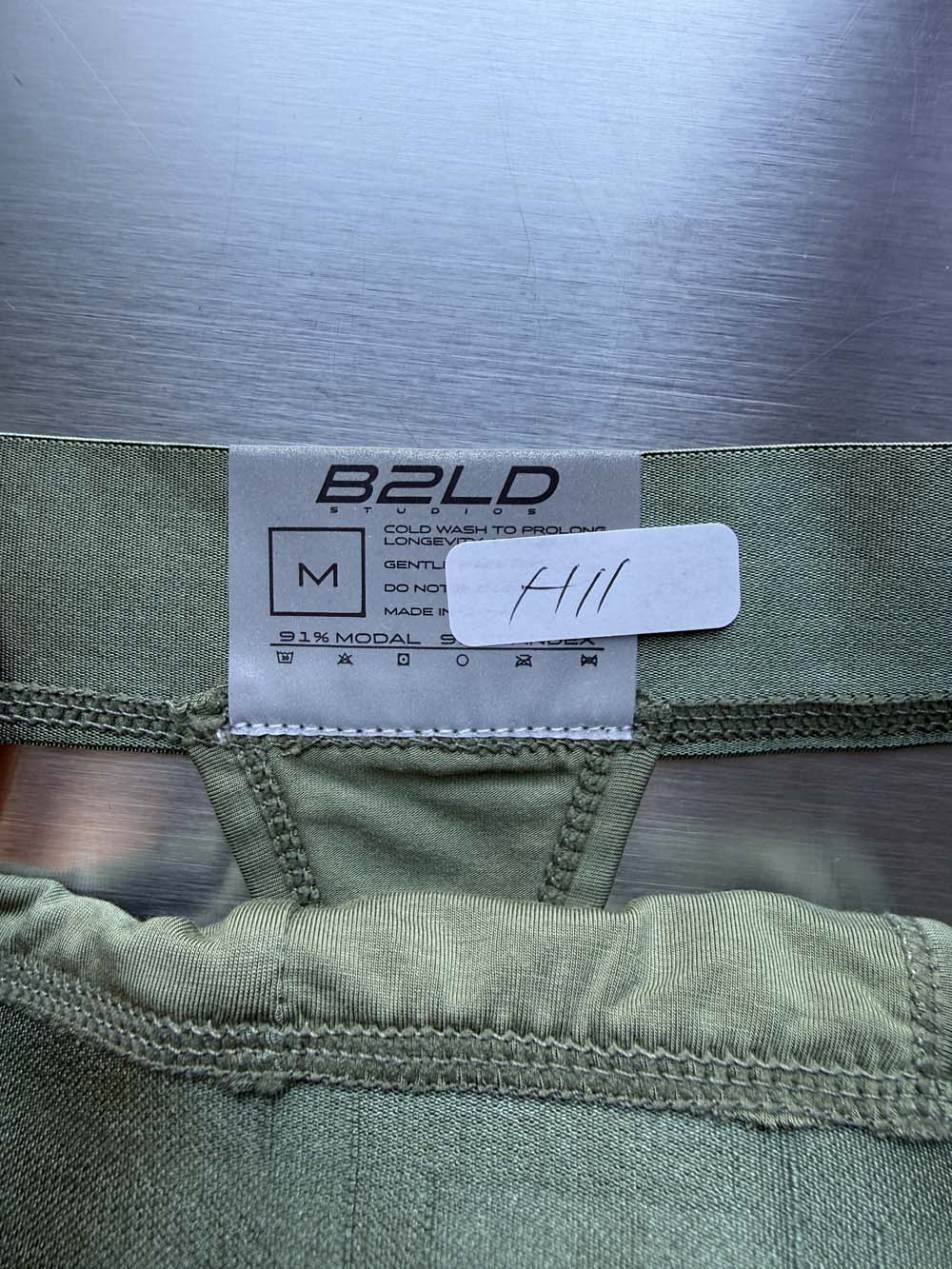 Q.A SALE - FORTE THONG - MOSS - SIZE M - H11