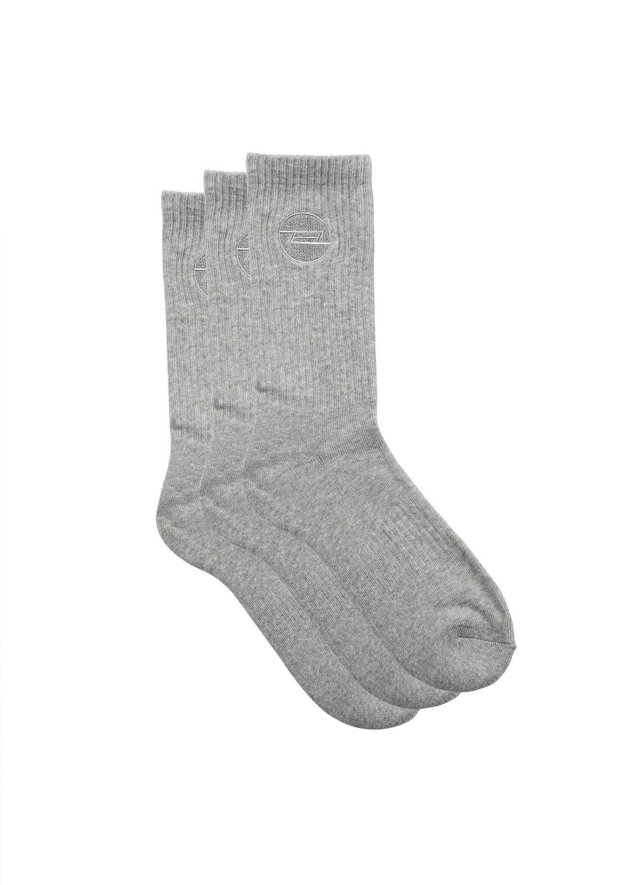 STATIC LOUNGE SOCKS - PLATINUM - 3 PAIR BUNDLE
