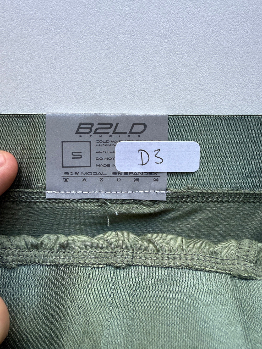 QA SALE - FORTE BRIEF - SAGE - SIZE S (D3)