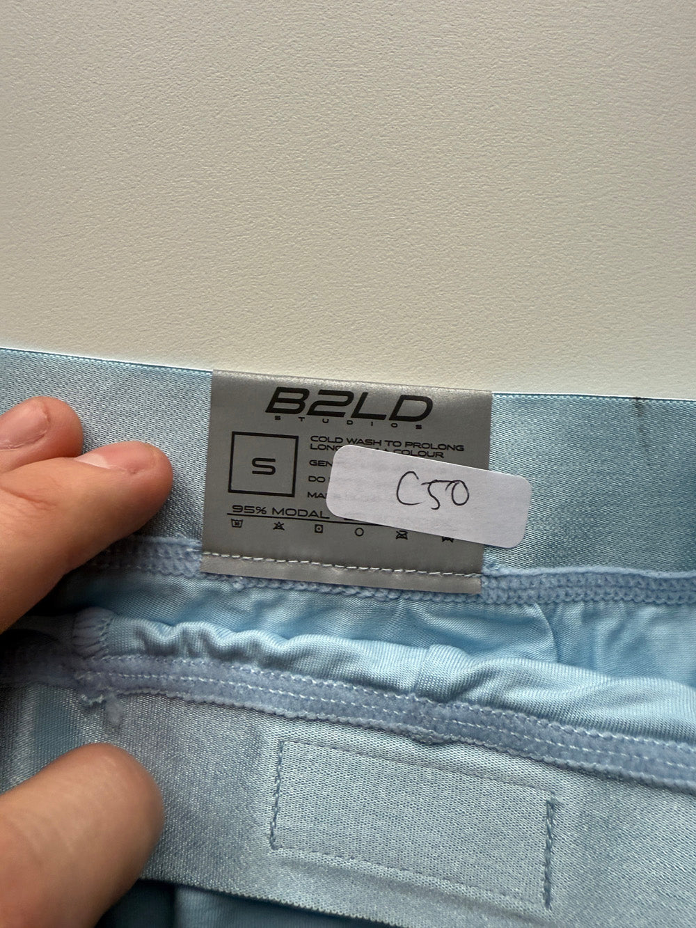 QA SALE - PSTL TRUNK - BLUE - SIZE S (C50)
