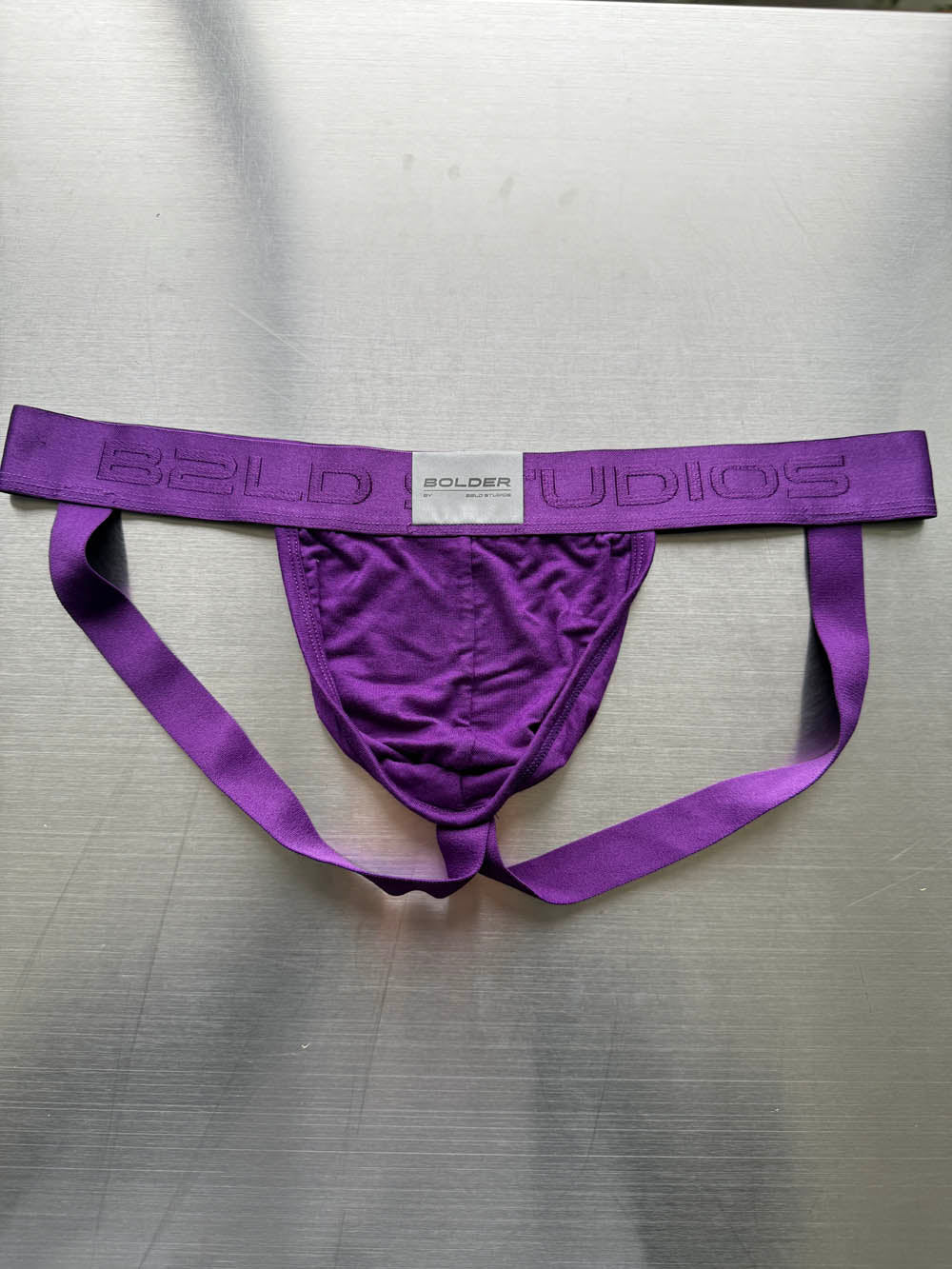QA SALE - BOLDER JOCKSTRAP - VIOLET - SIZE 2XL (B24)
