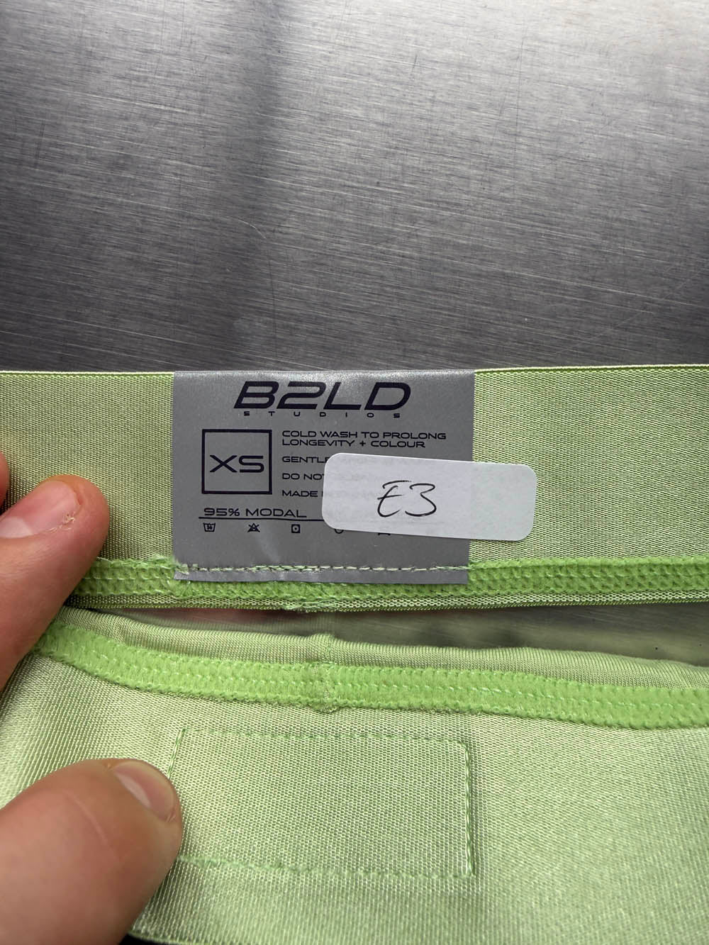 QA SALE - PSTL JOCKSTRAP - GREEN - SIZE XS (E3)