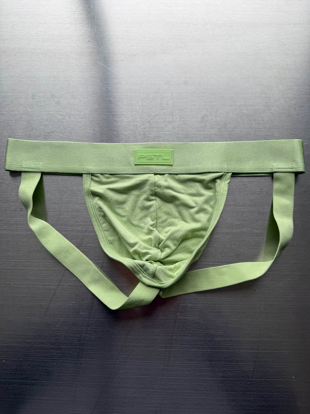 QA SALE - PSTL JOCKSTRAP - GREEN - SIZE L (E6)