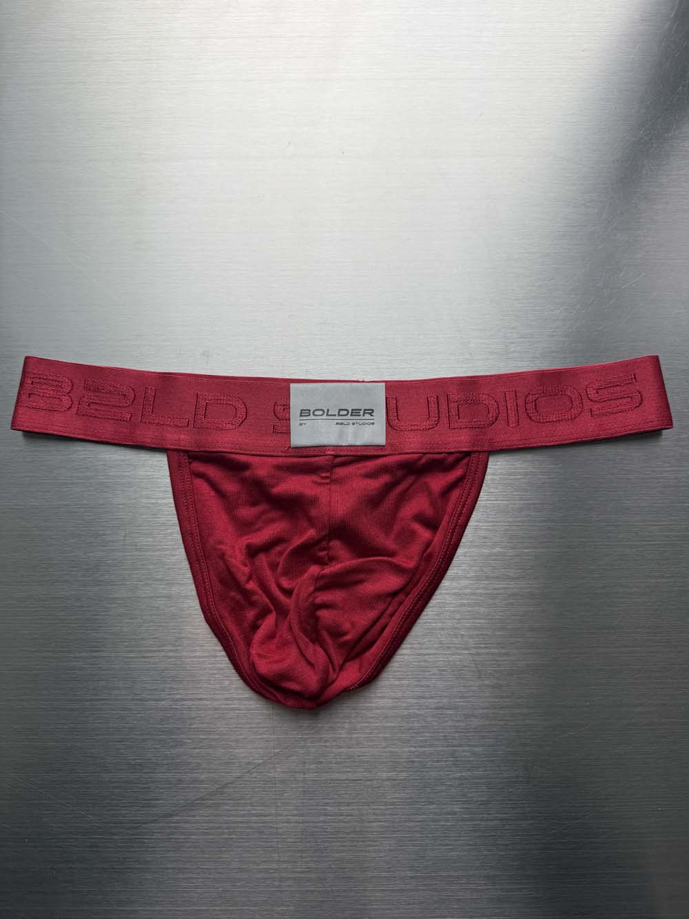 Q.A SALE - BOLDER THONG - CRIMSON - SIZE S - A5