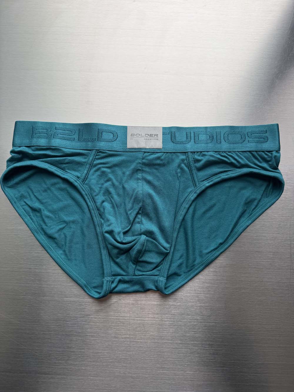Q.A SALE - BOLDER BRIEF - TEAL - SIZE L - A9