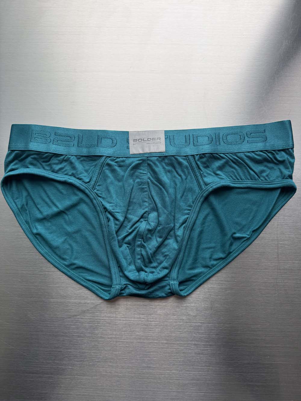 Q.A SALE - BOLDER BRIEF - TEAL - SIZE XL - A10