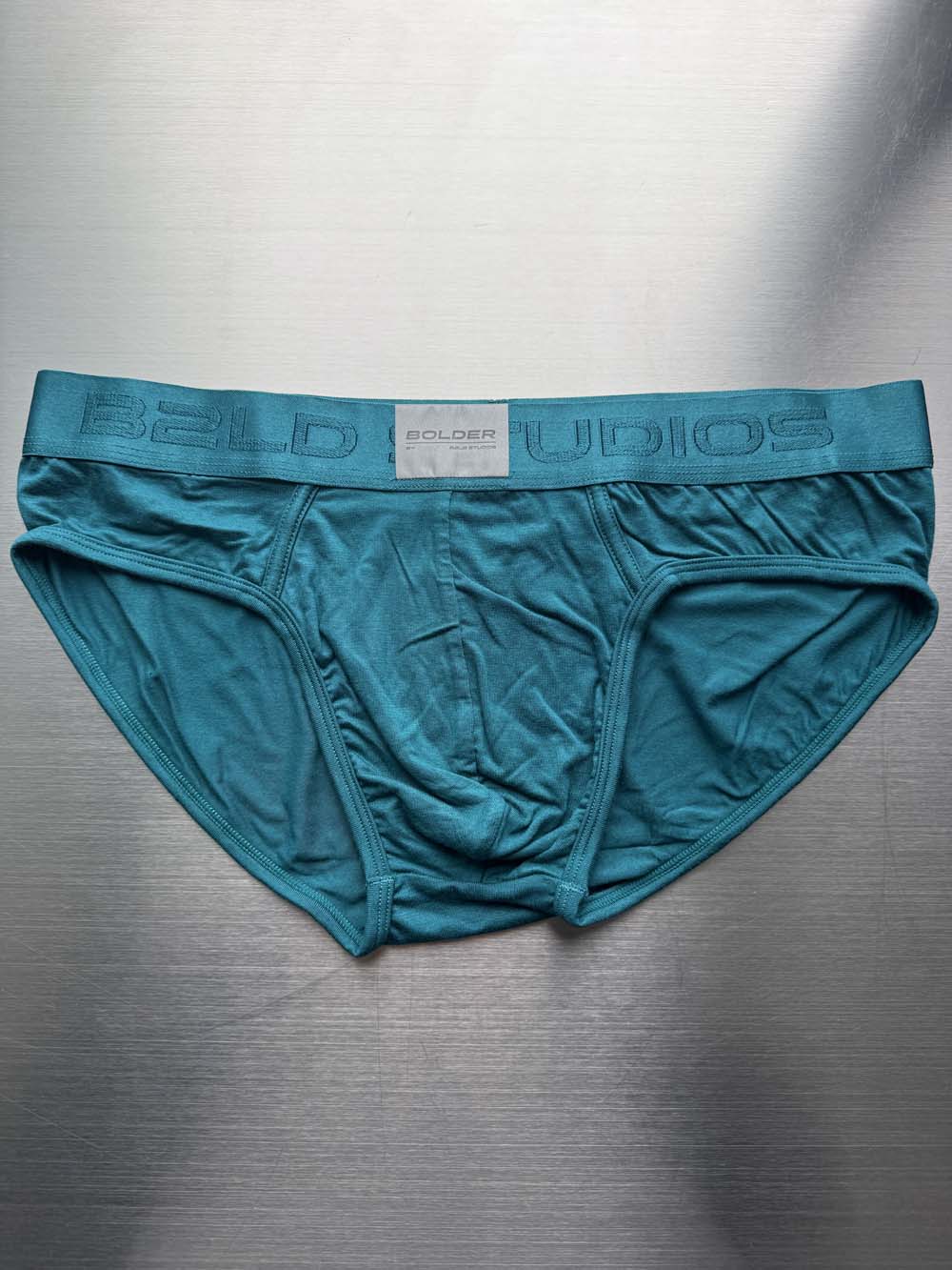 Q.A SALE - BOLDER BRIEF - TEAL - SIZE XL - A11