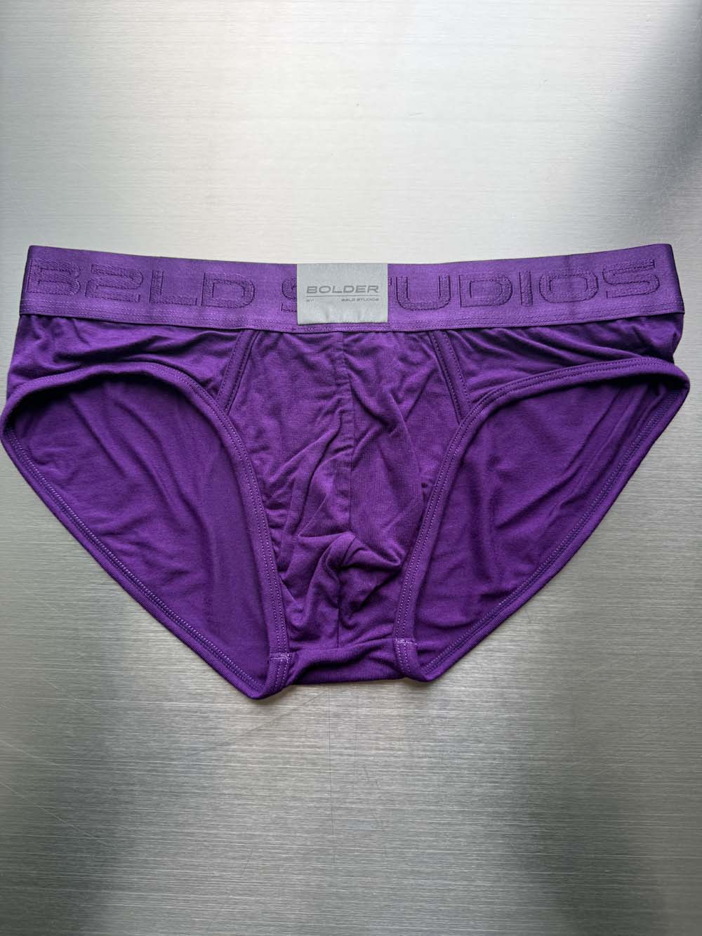 Q.A SALE - BOLDER BRIEF - VIOLET - SIZE M - A14