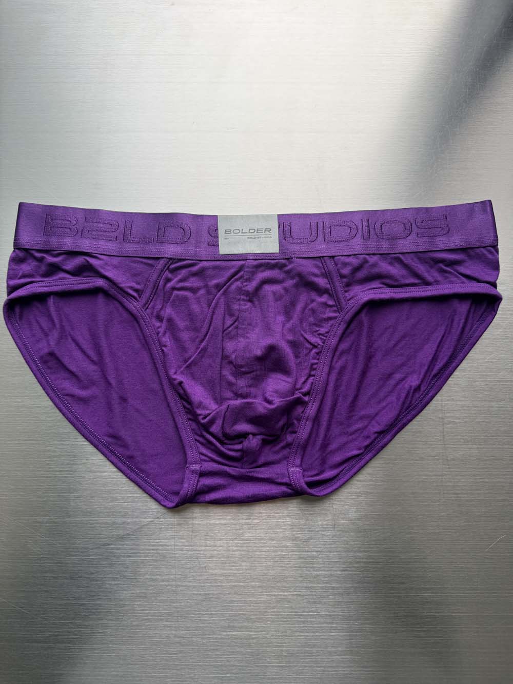 Q.A SALE - BOLDER BRIEF - VIOLET - SIZE XL - A17