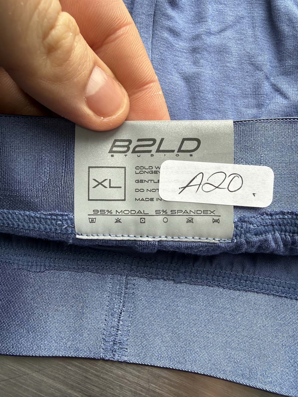 Q.A SALE - BOLDER BRIEF - LIGHTNING - SIZE XL - A20