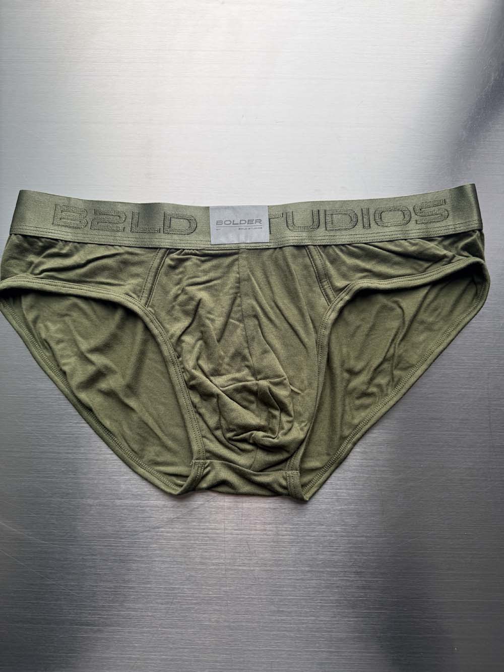 Q.A SALE - BOLDER BRIEF - MOSS - SIZE XL - A26