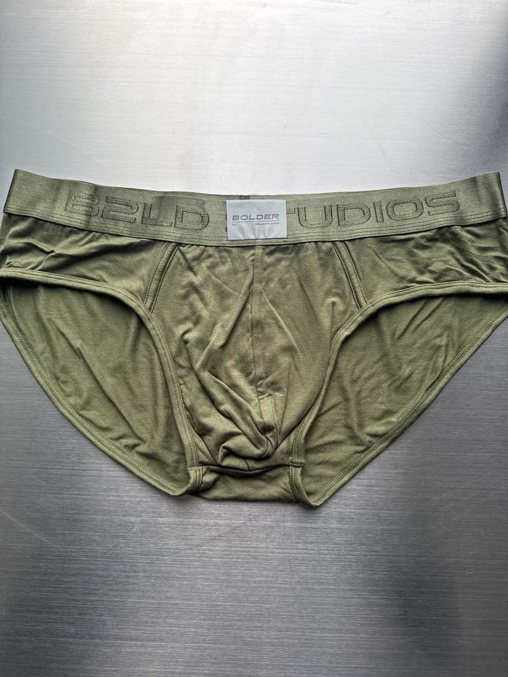 Q.A SALE - BOLDER BRIEF - MOSS - SIZE 2XL - A27