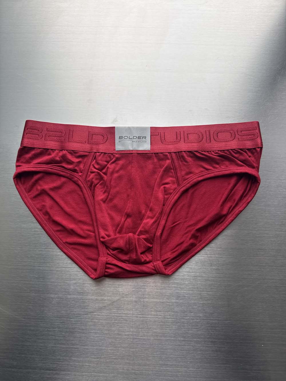 Q.A SALE - BOLDER BRIEF - CRIMSON - SIZE S - A29