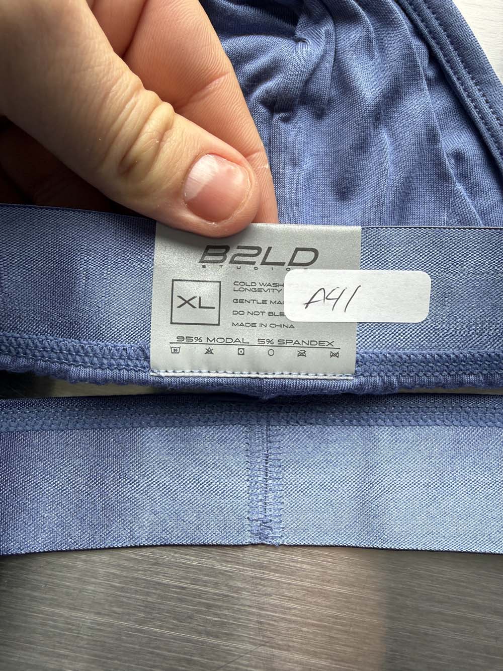 Q.A SALE - BOLDER JOCKSTRAP - LIGHTNING - SIZE XL - A41