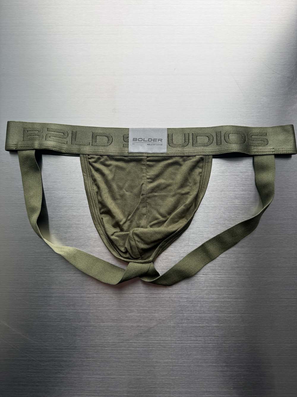 Q.A SALE - BOLDER JOCKSTRAP - MOSS - SIZE L - A42