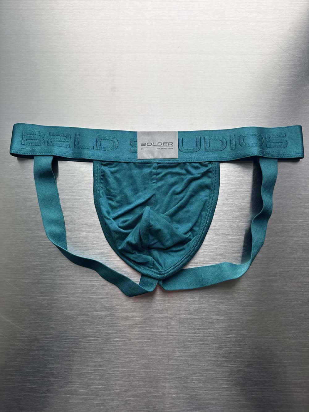 Q.A SALE - BOLDER JOCKSTRAP - TEAL - SIZE M - A45