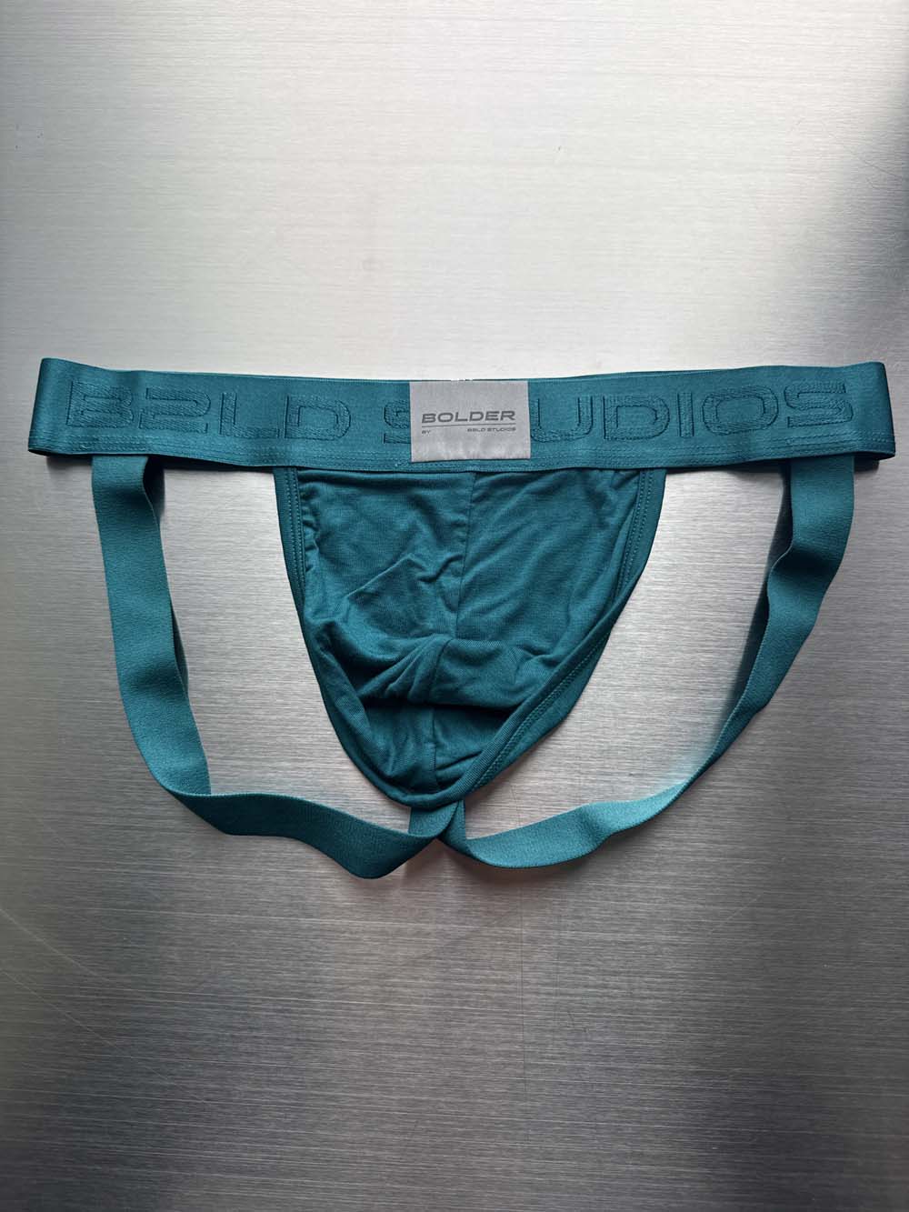 Q.A SALE - BOLDER JOCKSTRAP - TEAL - SIZE M - A46