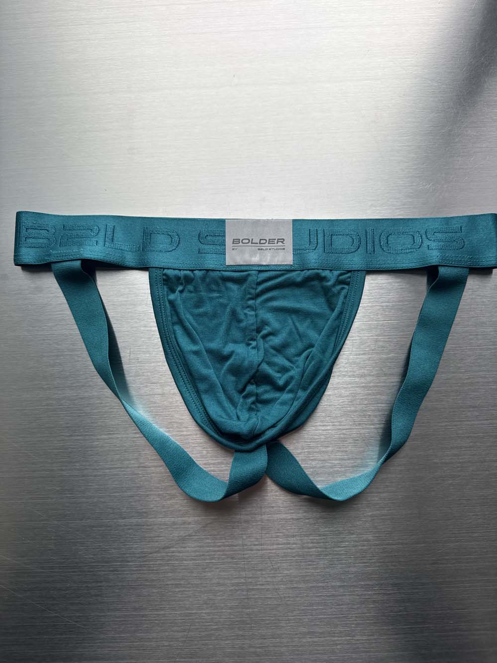 Q.A SALE - BOLDER JOCKSTRAP - TEAL - SIZE M - A48