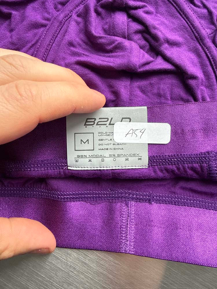 Q.A SALE - BOLDER TRUNK - VIOLET - SIZE M - A54