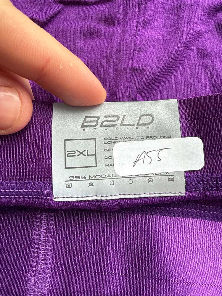 Q.A SALE - BOLDER TRUNK - VIOLET - SIZE 2XL - A55