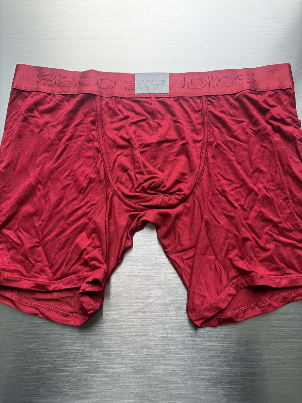 Q.A SALE - BOLDER BOXER - CRIMSON - SIZE 2XL - A59