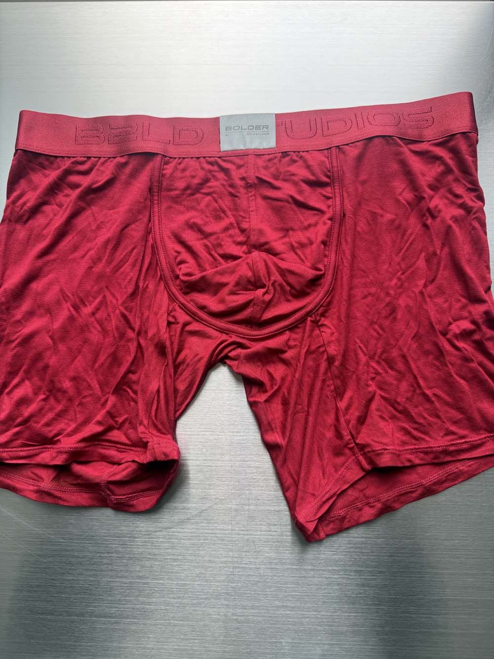 Q.A SALE - BOLDER BOXER - CRIMSON - SIZE 2XL - A60