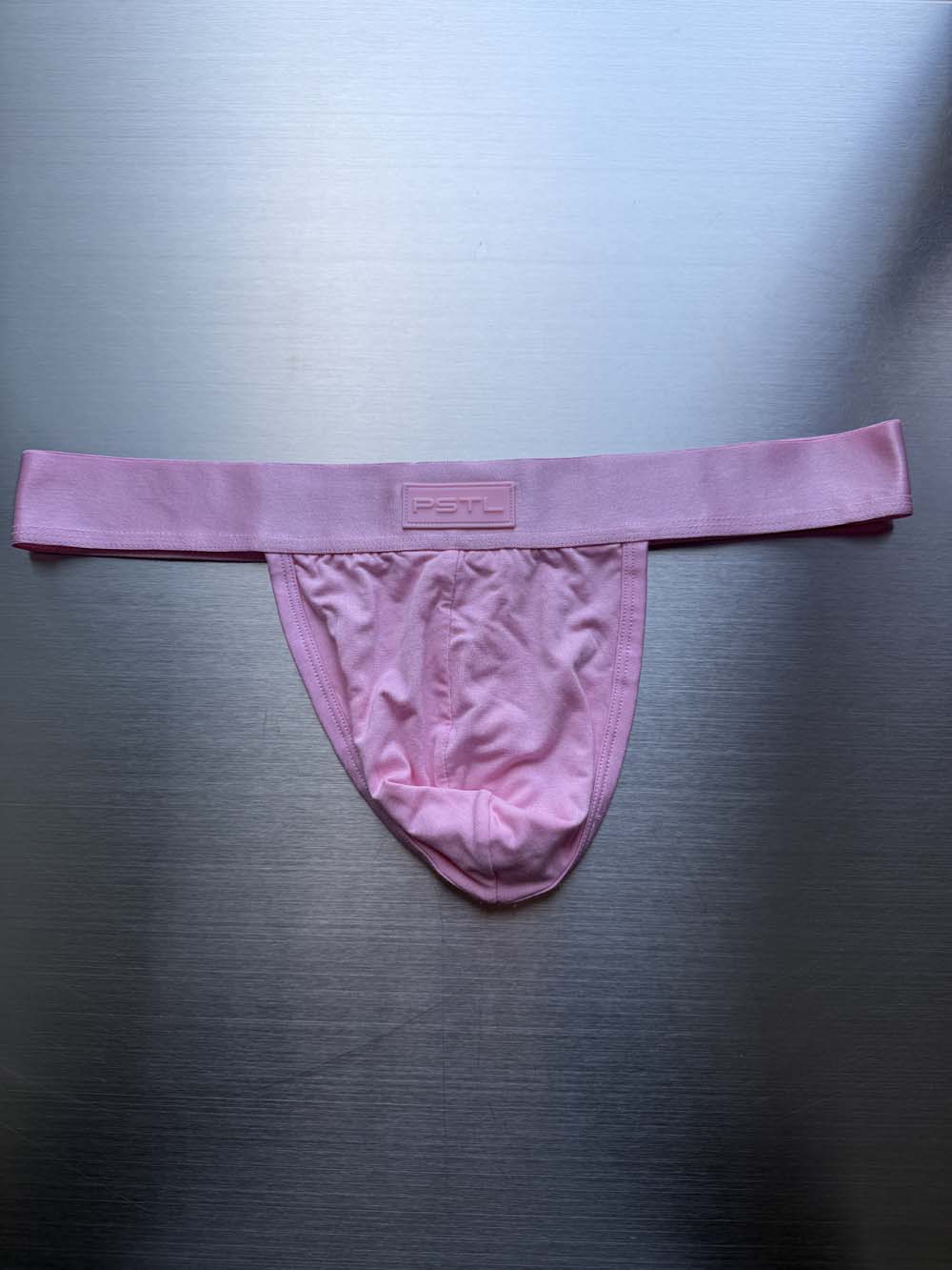 Q.A SALE - PSTL THONG - PINK - SIZE L - B1