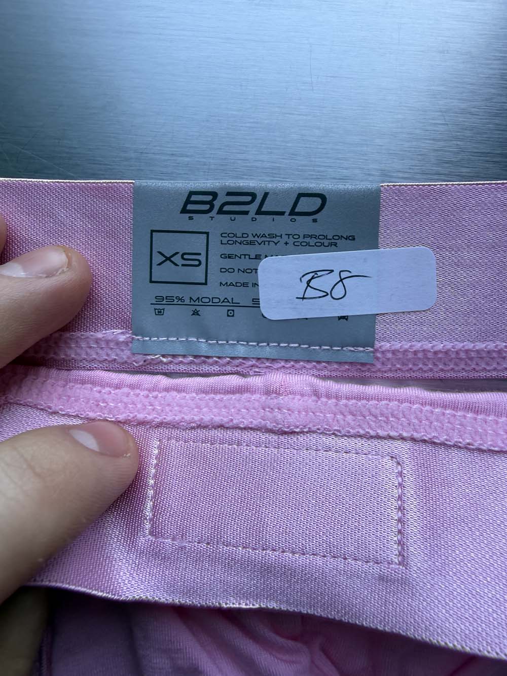 Q.A SALE - PSTL JOCKSTRAP - PINK  - SIZE XS - B8