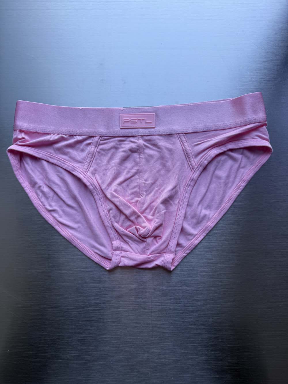 Q.A SALE - PSTL BRIEF - PINK - SIZE S - B15
