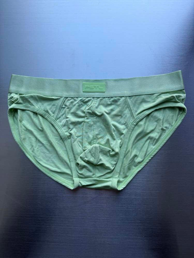 Q.A SALE - PSTL BRIEF - GREEN - SIZE L - B21