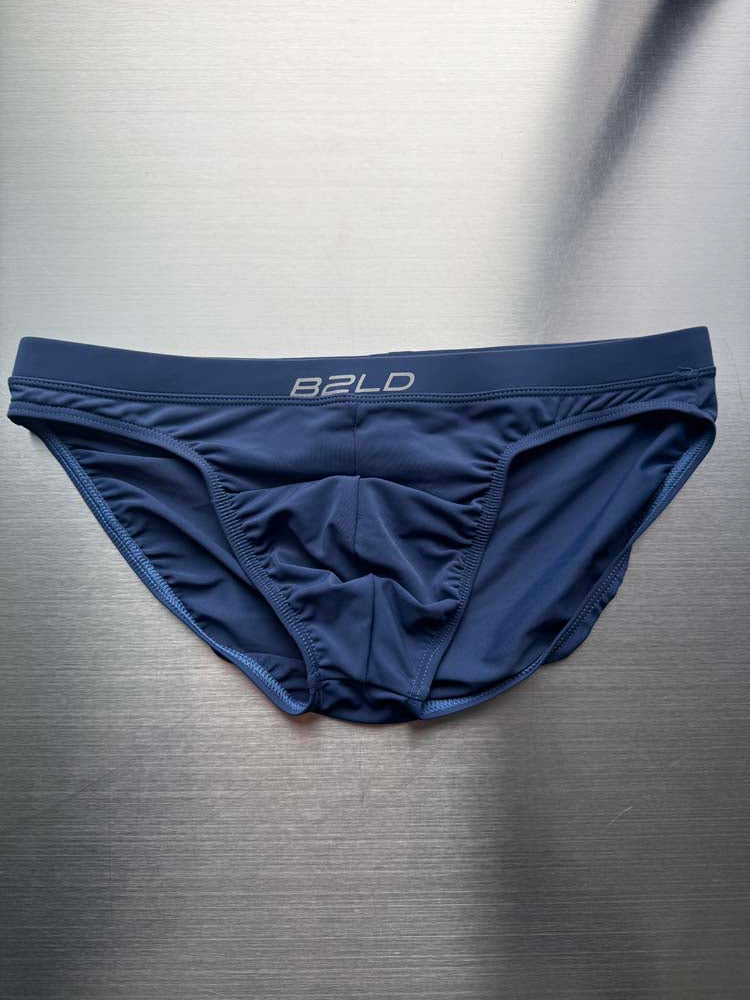 Q.A SALE - AQVA SWIM BRIEF - NAVY - SIZE M - D4