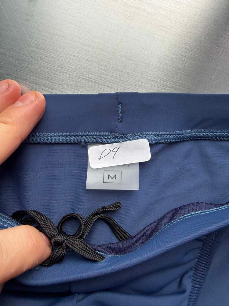 Q.A SALE - AQVA SWIM BRIEF - NAVY - SIZE M - D4