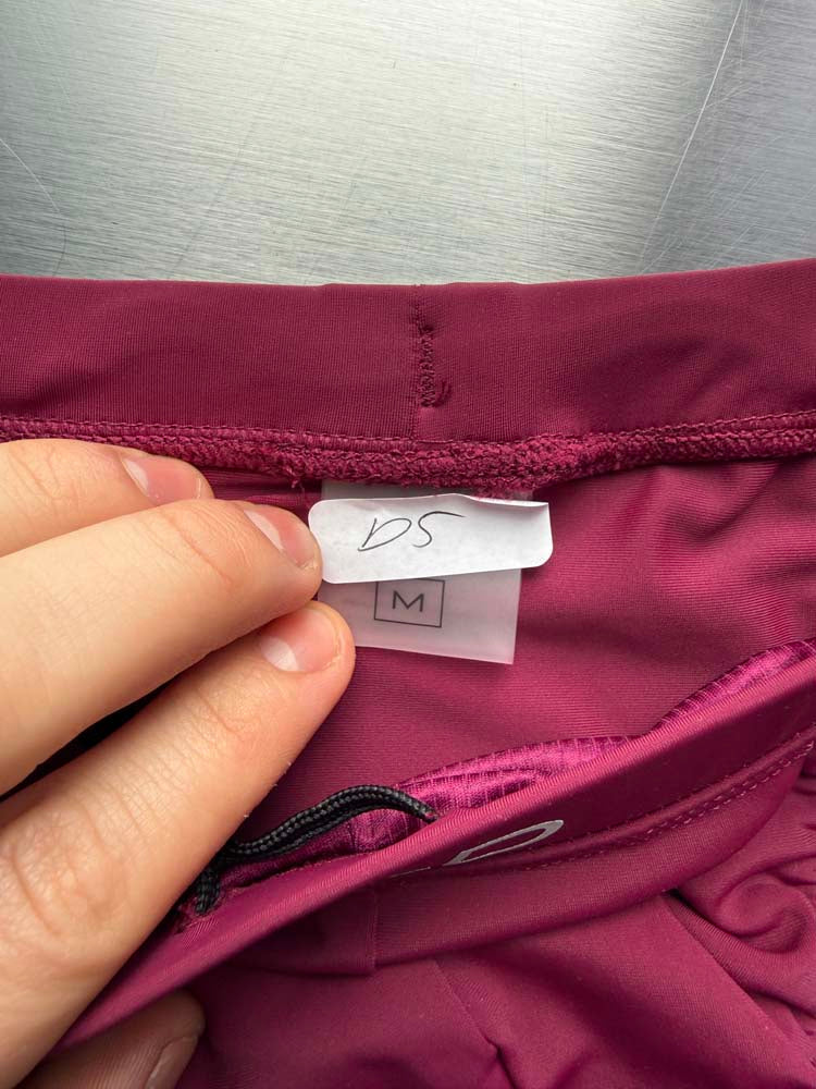 Q.A SALE - AQVA SWIM BRIEF - BURGUNDY - SIZE M - D5