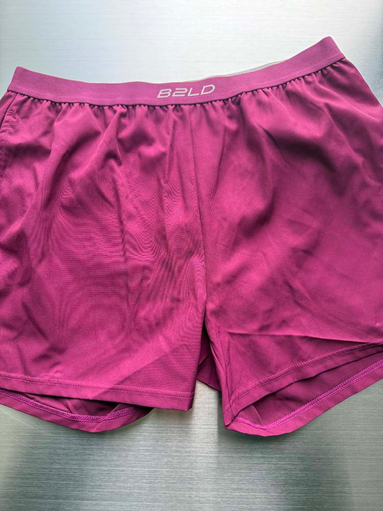 Q.A SALE - AQVA SWIM SHORT - BURGUNDY - SIZE M - D12