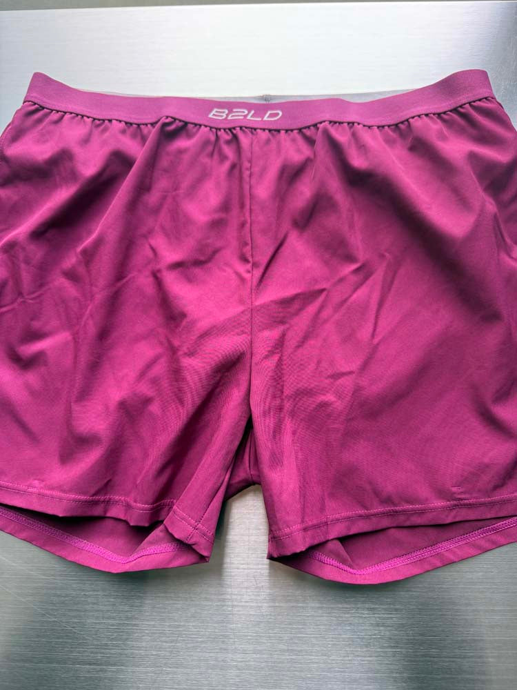 Q.A SALE - AQVA SWIM SHORT - BURGUNDY - SIZE XL - D15
