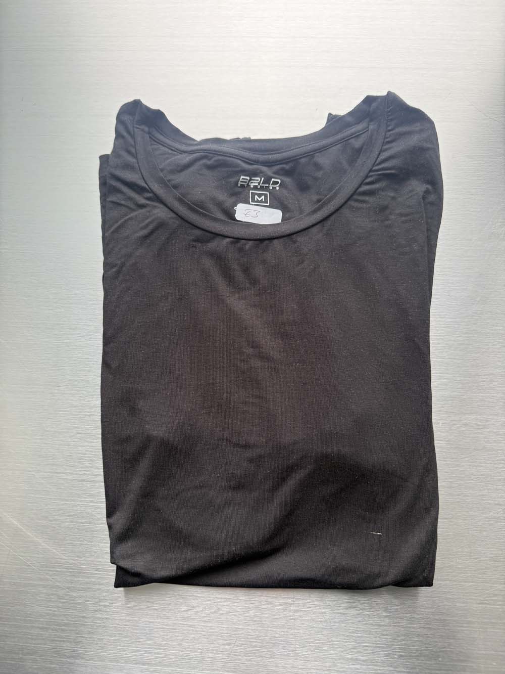 Q.A SALE - LOUNGE TSHIRT - BLACK - SIZE M - E3